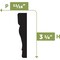 Ekena Millwork LW444 - 3 1/4"H x 11/16"D x 144"L Casing Flexible Moulding CASFLW444X144 - alternate 2